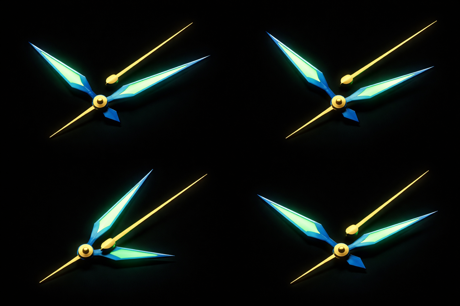 Luminous hands