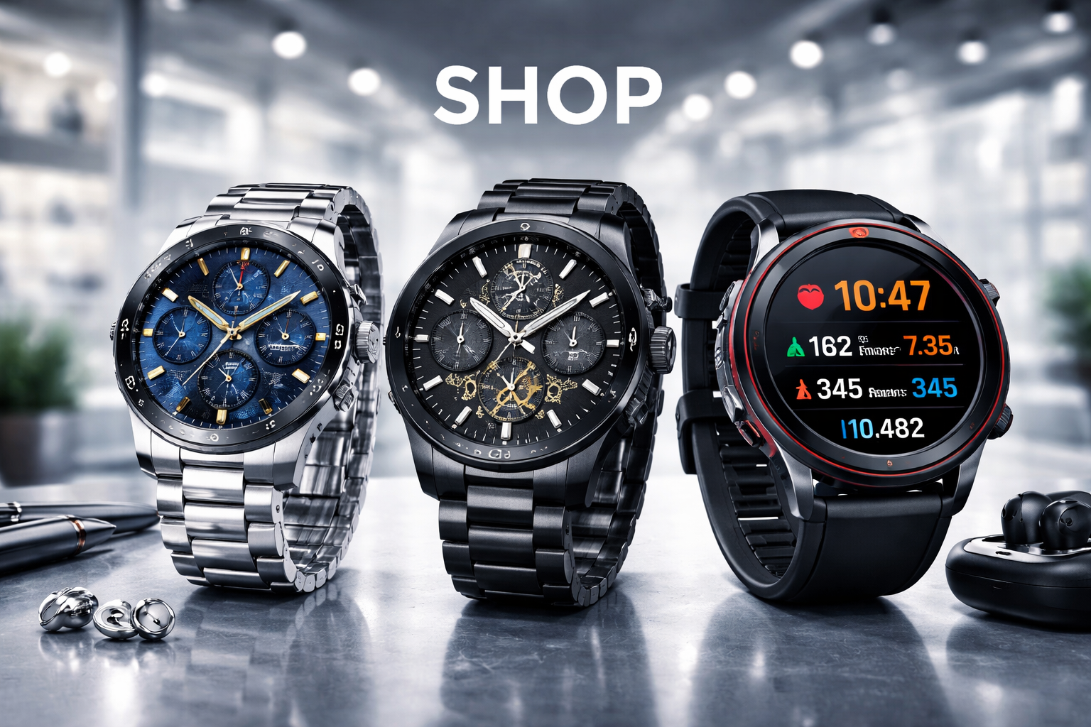 Product showcase